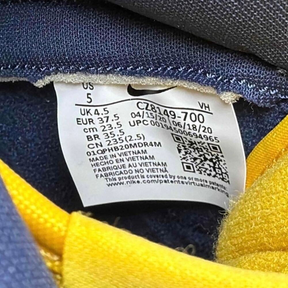 Nike Dunk High SP “Michigan” (2020) – CZ8149-700 | 5Y/6.5W - Picture 8 of 13